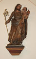 Statue des heiligen Joseph mit Jesuskind.